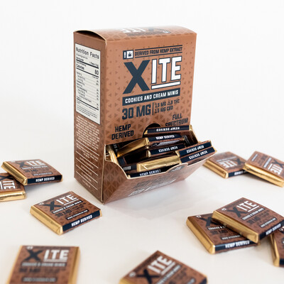 XITE - Milk Chocolate Mini THC