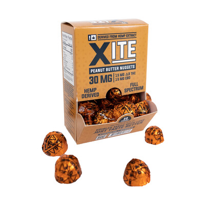 XITE Peanut Butter Nuggets THC