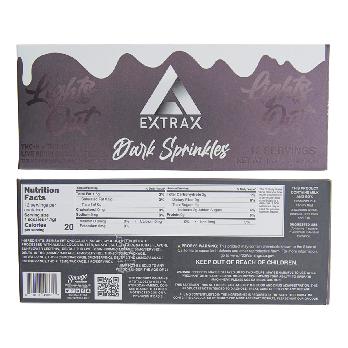 EXTRAX - Lights Out Chocolate