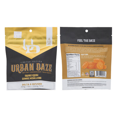 Urban Daze Delta 9 - 250mg Gummies