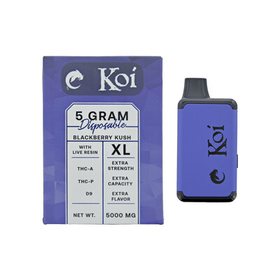 KOI - THCa, THC-P, & D9 XL Disposable - 5g