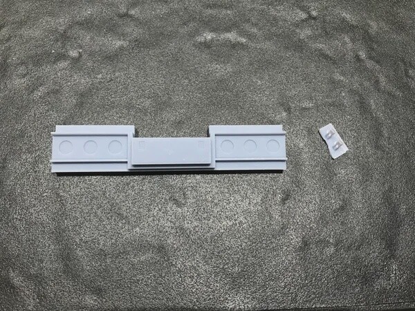Rear bumper with box
