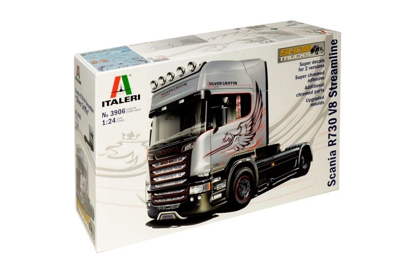 SCANIA R730 V8 STREAMLINE SILVER GRIFFIN