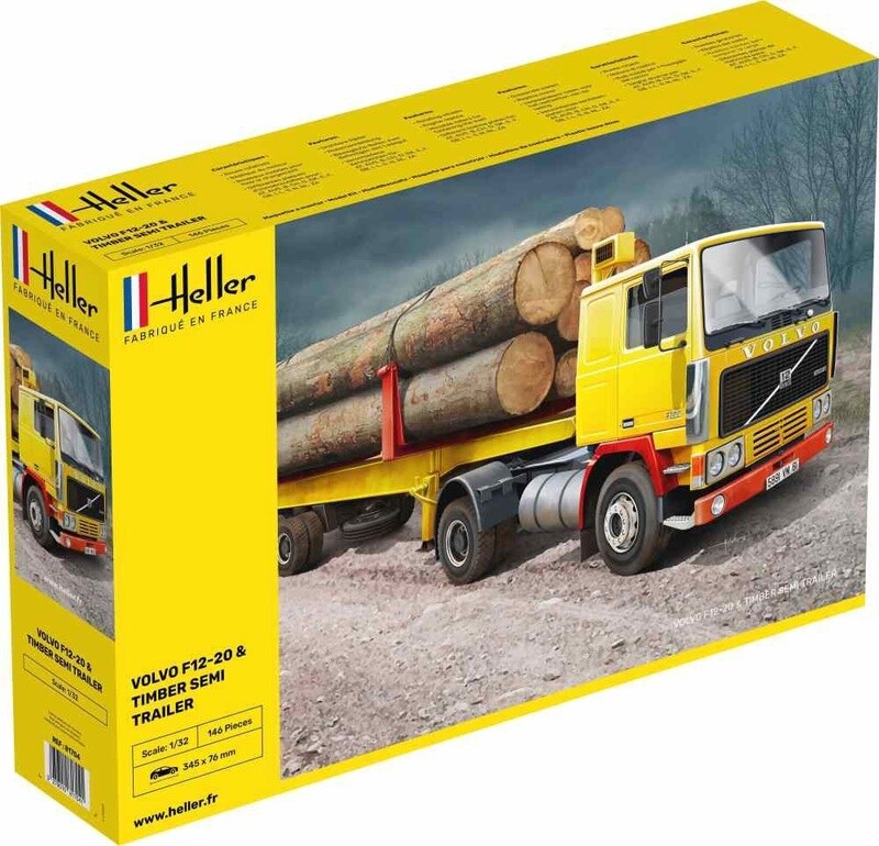 VOLVO F12-20 &amp; TIMBER SEMI TRAILER