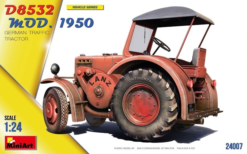 GERMAN TRAFFIC TRACTOR D8532