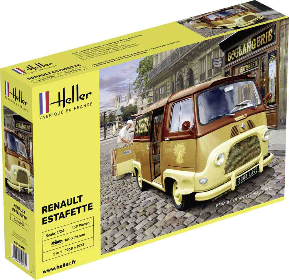 Renault estafette 1/24
