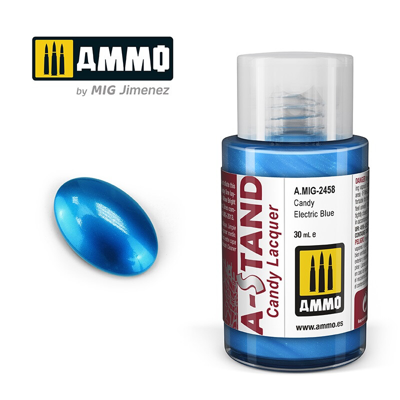 Candy electric blue