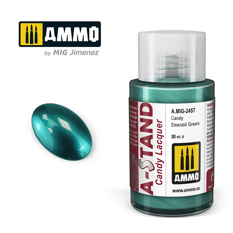 Candy emerald green