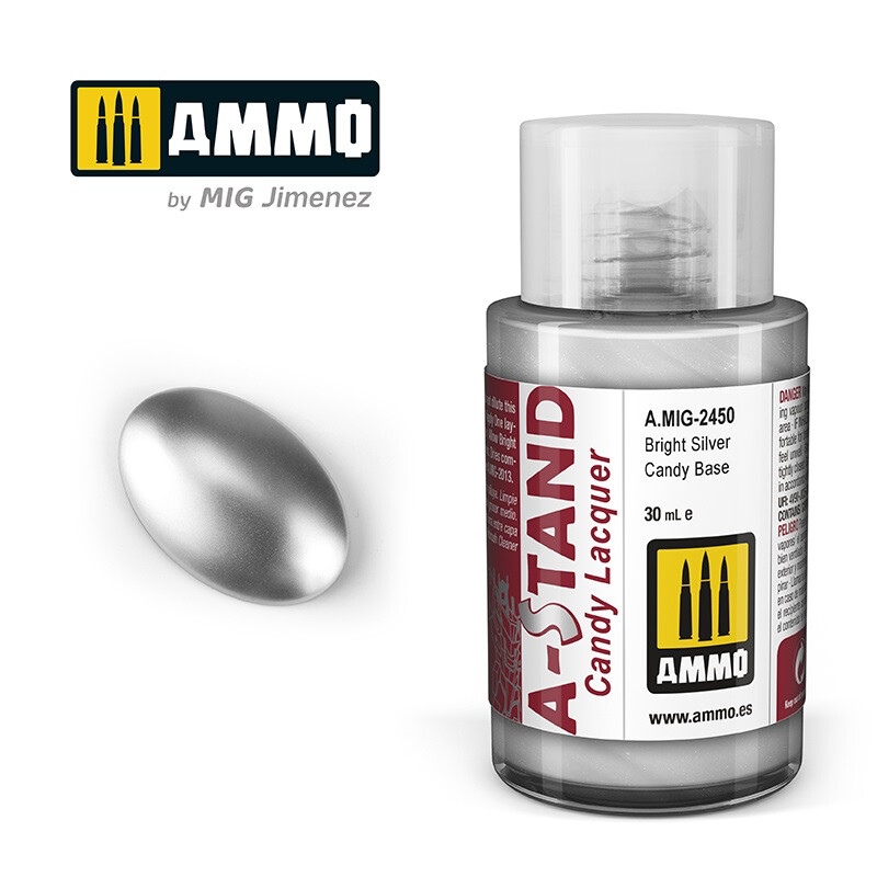Candy base bright silver