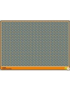 Danish Pluche blue - Fabric Effect - M67181B