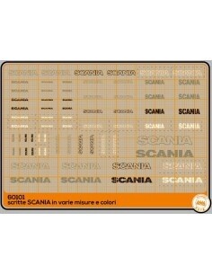 Scania - lettering and logos - M60101