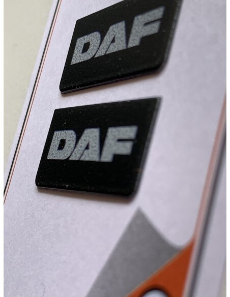 Mudflaps small DAF 1:24 - 3D - M719A