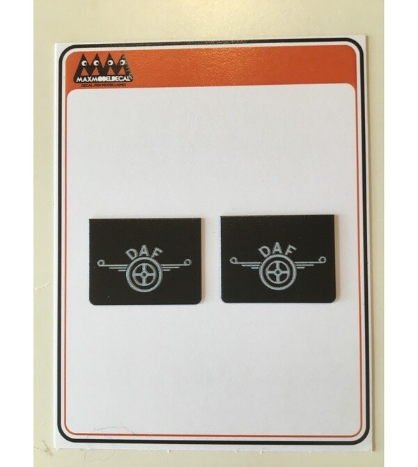 Big mudflaps DAF whit logo’s