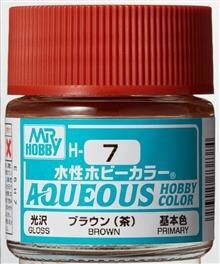 H-007 Aqueous hobby colors 10ml brown