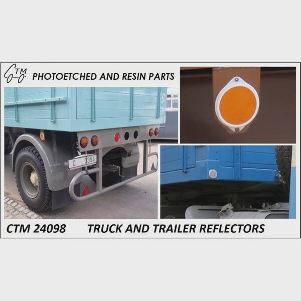 CTM 24098 TRUCK AND TRAILER REFLECTORS