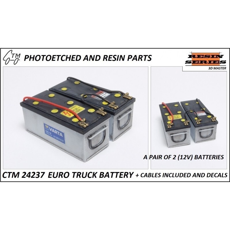 CTM 24237 EURO TRUCK BATTERY (2X 12V)