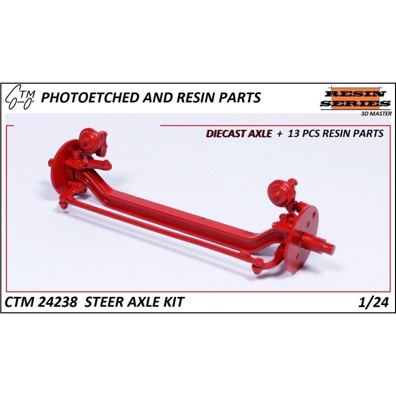 CTM 24238 STEER AXLE KIT 1/24