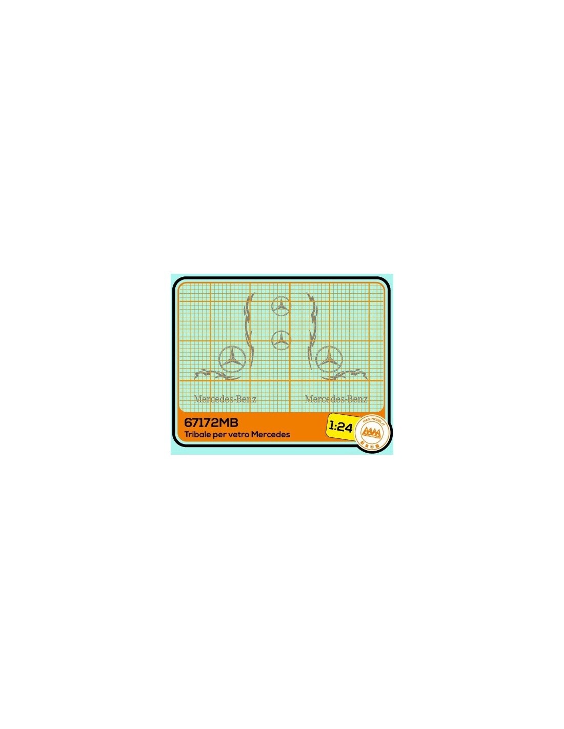 Mercedes Tribal for windows - M67172MB