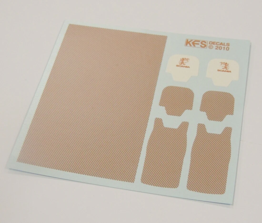 Decal Seat Covers (Pre-Shaped)scania brown