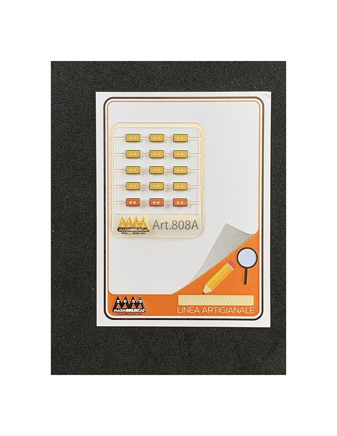 Marker lights orange and red - 1:24 - 3D - M808A