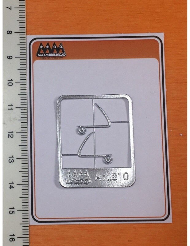 Handle edge Scania V8 1:24 - 3D - M810