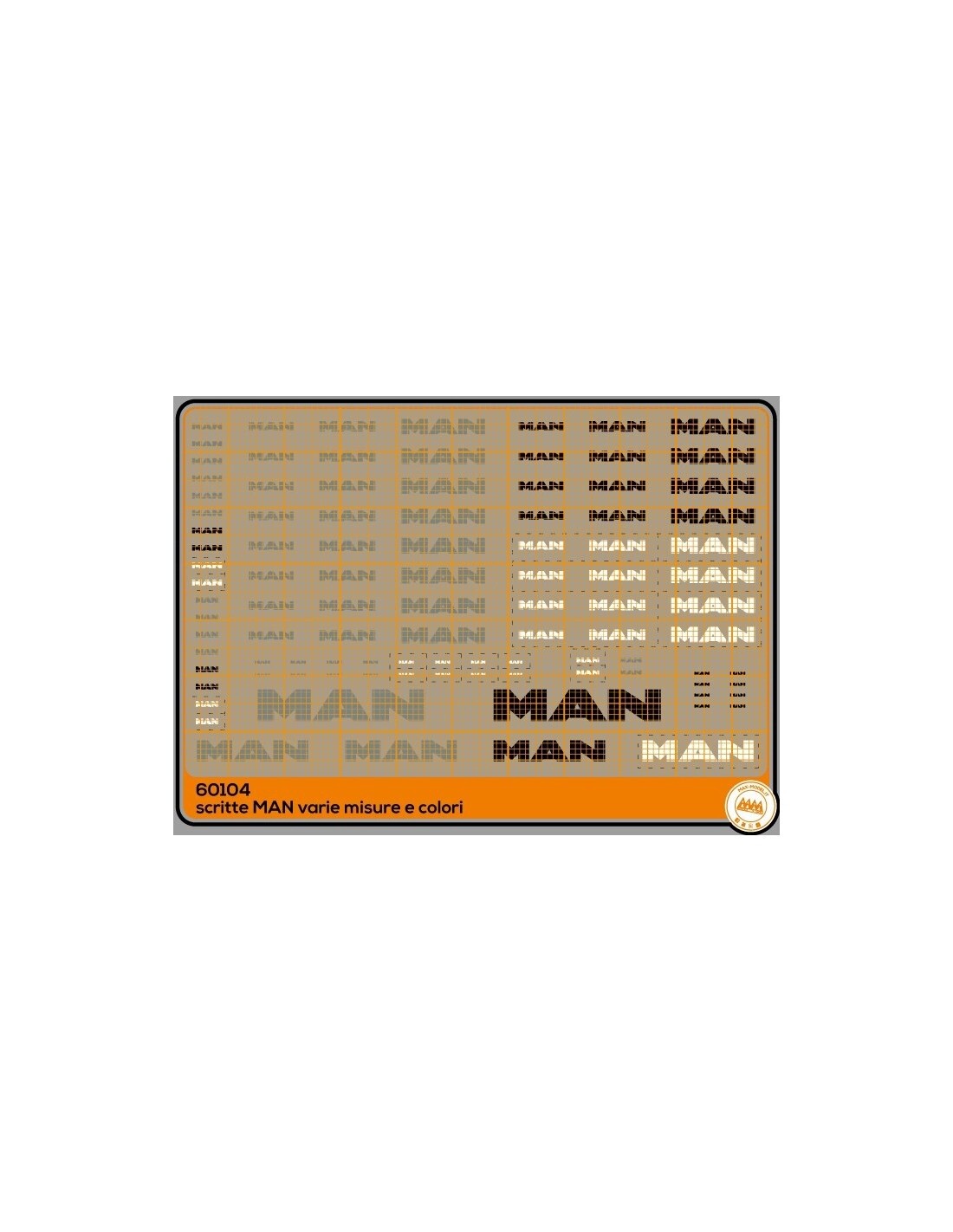 MAN - lettering and logos - M60104