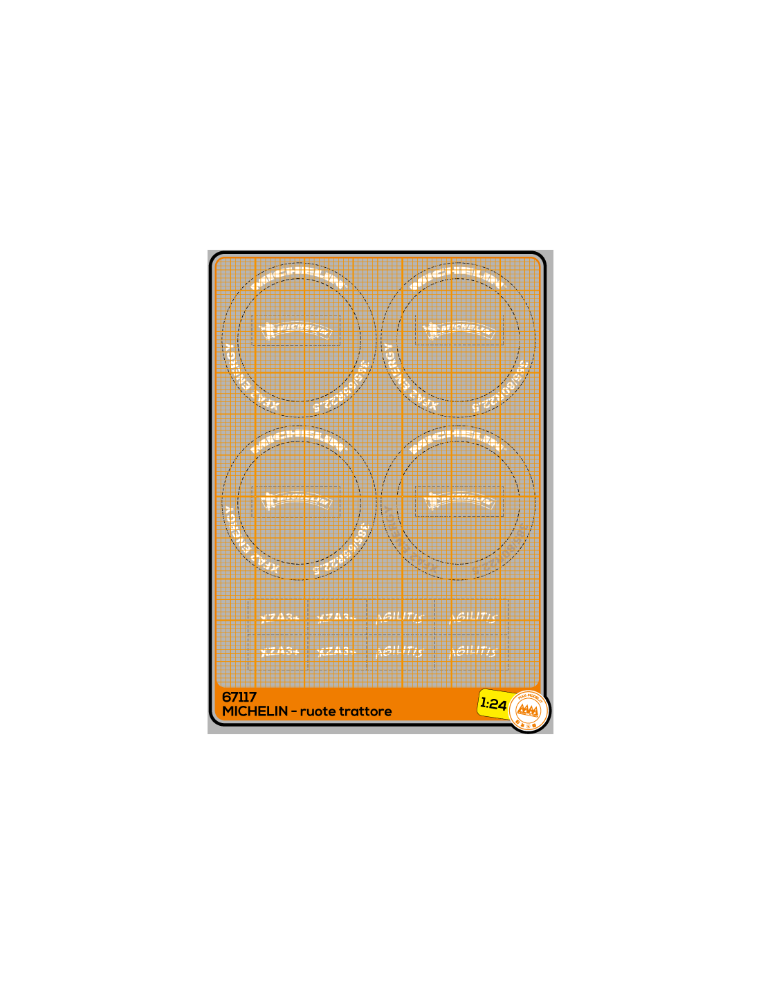 Michelin - lettering for truck tires - M67117