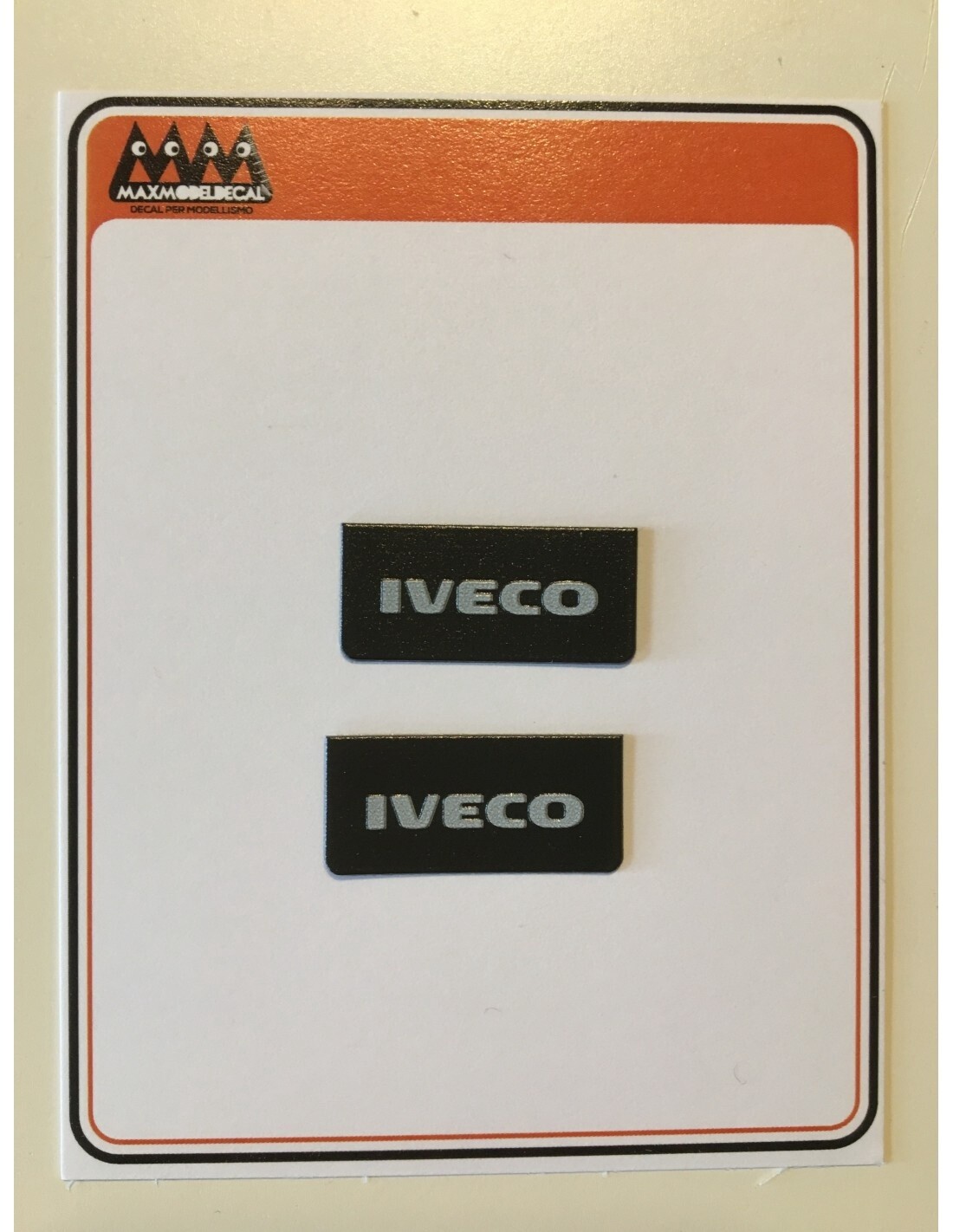 Small mudflaps IVECO lettering 1:24 - 3D - M720