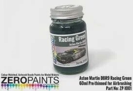 ZP1001 Basecoat paint Aston martin DBR9 Racing green 60ml