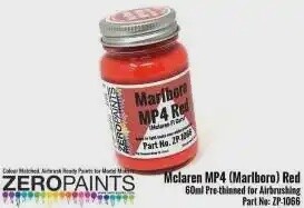 ZP1066-30ML Mclaren mp4 Marlboro red