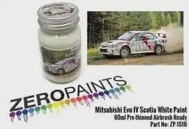 ZP1516 Mitsubishi EVO IV Scotia White