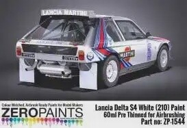 ZP1544 Lancia Delta S4 Rally 1986 Monte Carlo Rally white