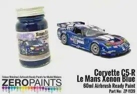 ZP1139 Corvette C5-R le Mans Xenon blue