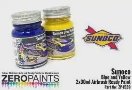 ZP1539 Blue and yellow sunoco