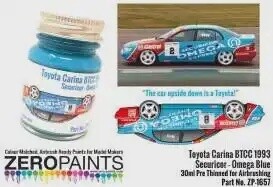 ZP1657 Toyota Carina BTCC 1993 securicor Omega Blue