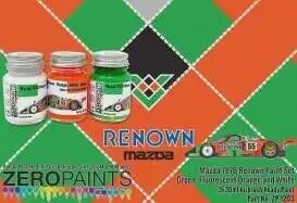 ZP1203 Mazda 787b renown paint set