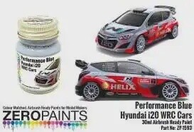 ZP1593 Hyundai i20 WRC Performance blue