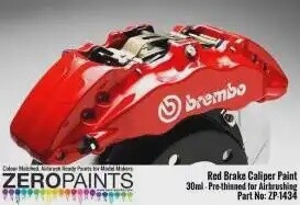 ZP1434 brake Caliper Red