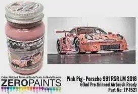 ZP1521 Pink Pig Porsche 991 RSR LM 2018