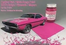 ZP1372 Panther Pink / Moulin rouge 70â€™s Dodge, Plymouth, Mopar