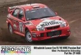 ZP1486 Mitsubishi Lancer EVO V1 WRC  Passion red