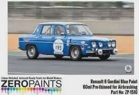 ZP1510 Renault 8 Gordini blue