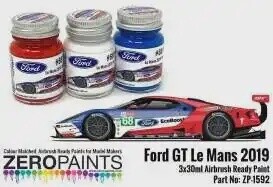 ZP1592 68 Ford GT Le mans paint set