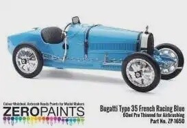ZP1650  Bugatti type 35 French Racing blue