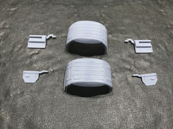 Scania rear fenders