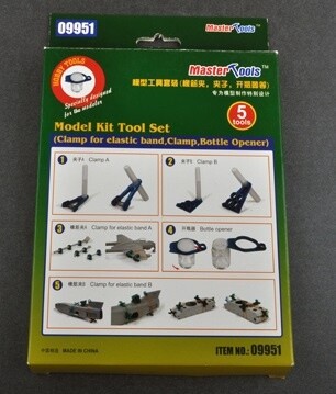 MODEL KIT TOOL SET CLAMP/BOTTLE OPENER