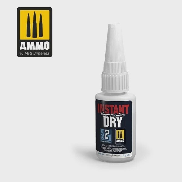 ammo instant dry cyanoacrylate