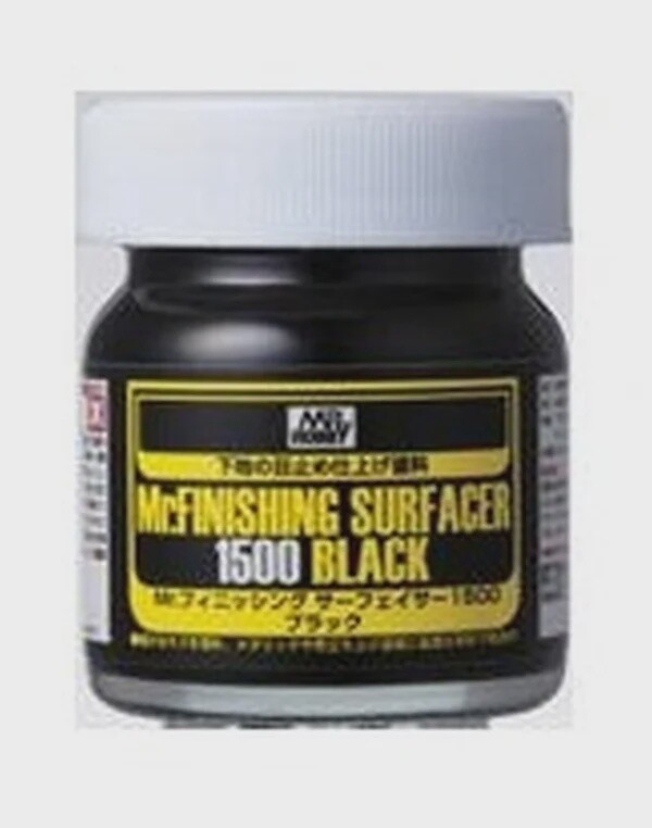 Mr Surfacer finishing 1500 black