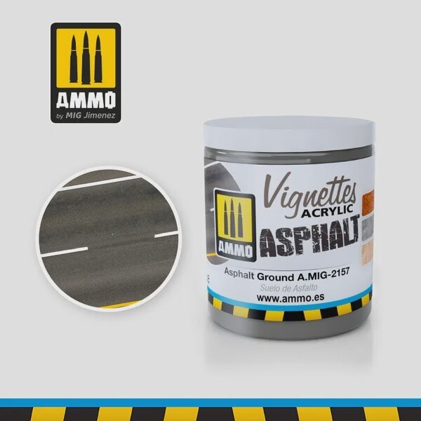 Vignettes acrylic asphalt ground 100ml