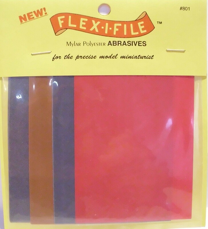 Albion Alloys 801 - Flex-i-File #801 Assorted Wet &amp; Dry Abrasive Sheets 100 x 75